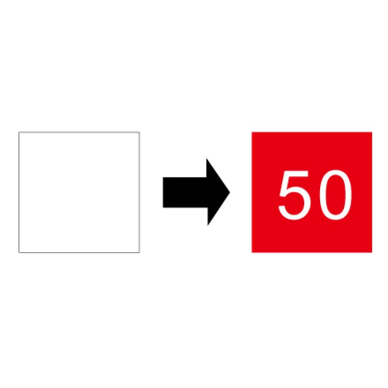 不可逆性溫度貼紙