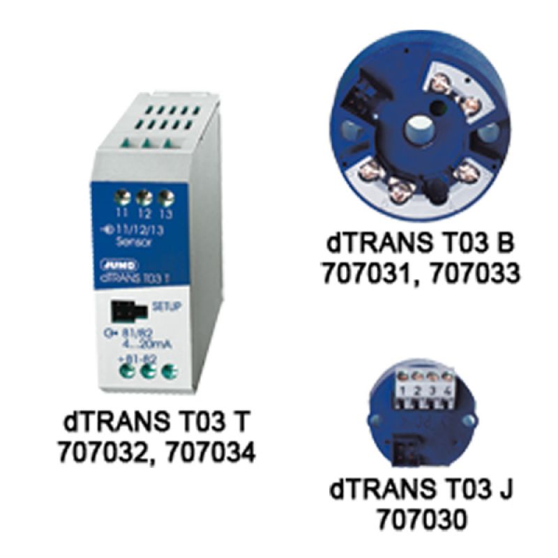 溫度訊號轉換器 dTRANS T03B