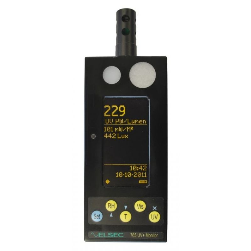 765C - 溫濕度、照度、紫外線偵測記錄器