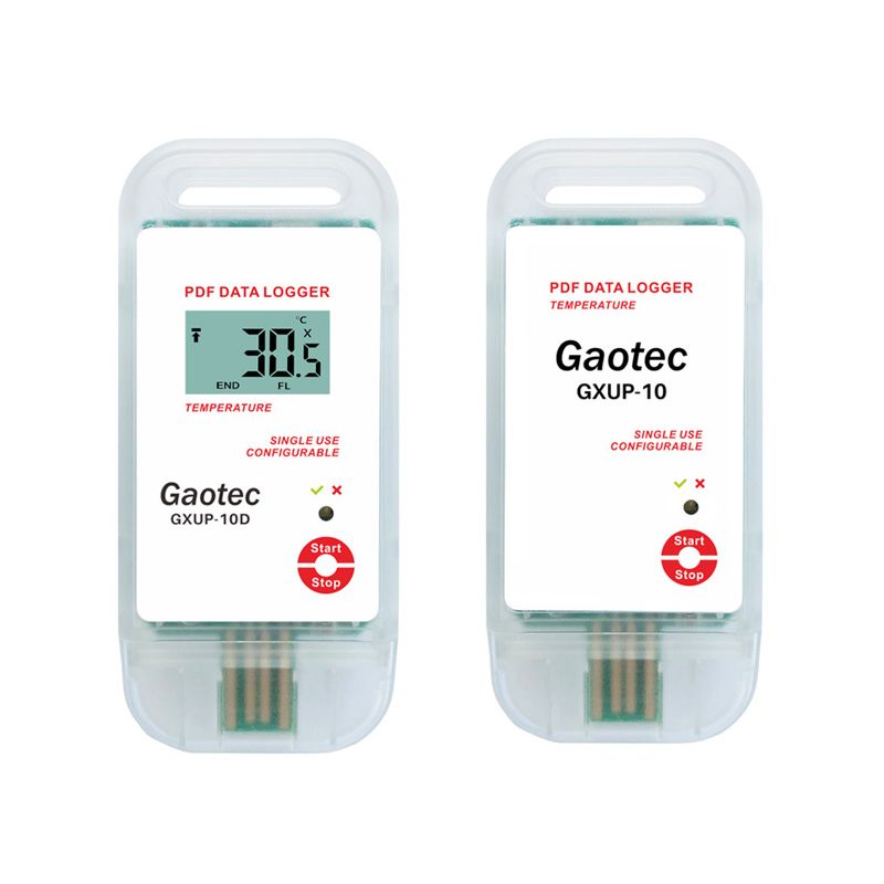 GXUP-10&10D - PDF單次電子式溫度記錄儀
